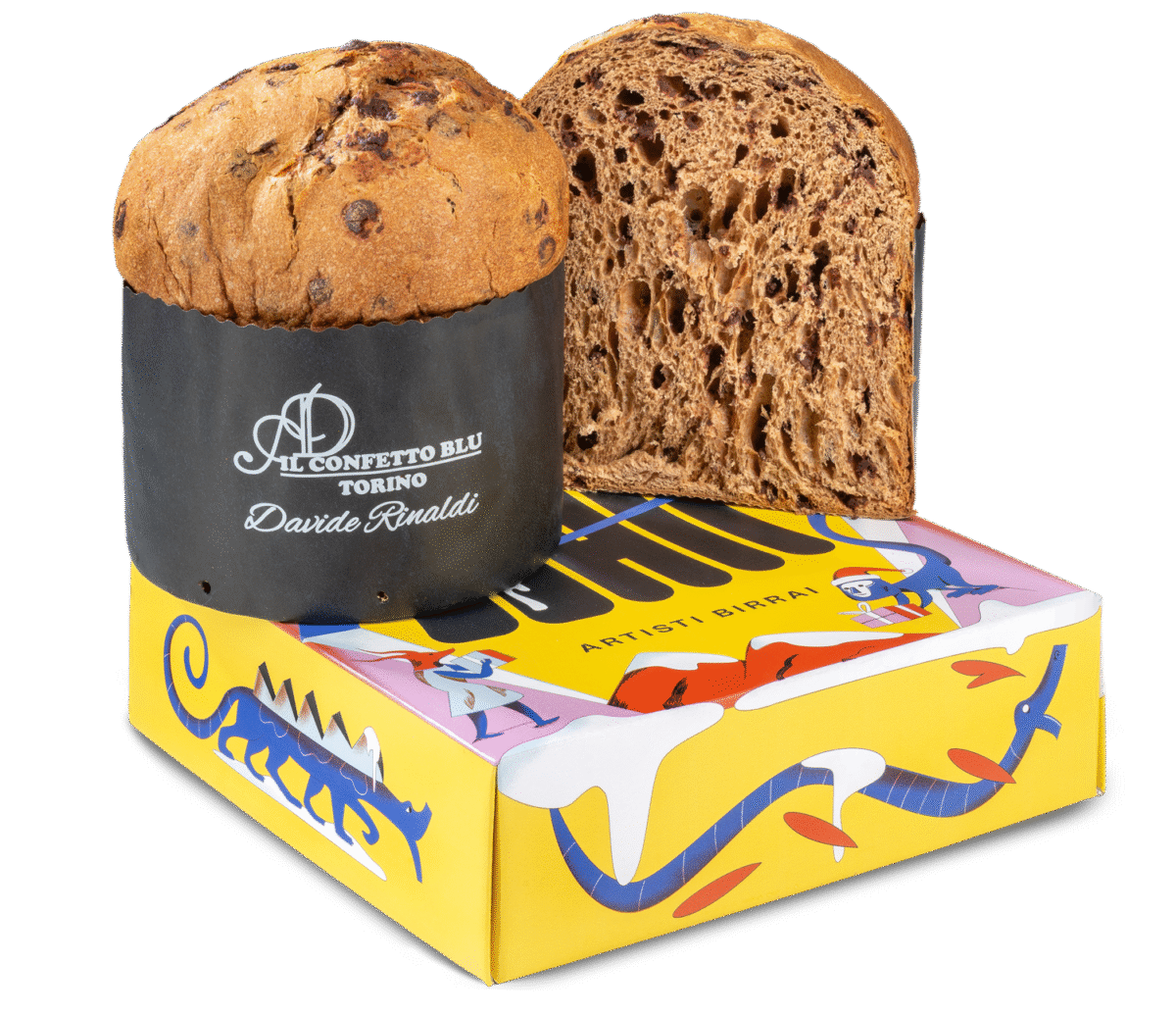Panettone alla Birra e Cioccolato